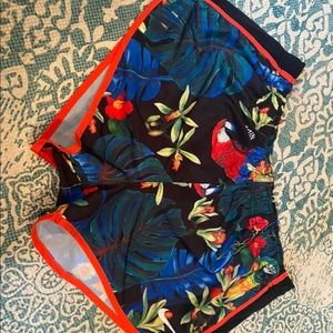 Tropical Nike shorts